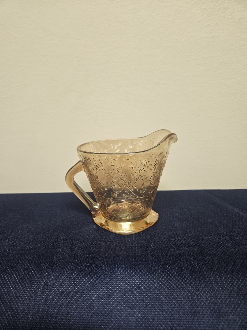 1950s Jeanette Creamer Pitcher with Handle